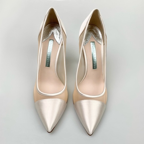 NIB Sophia Webster Jasmine Crystal Pumps Size 38.5 Wedding Party - Picture 7 of 16